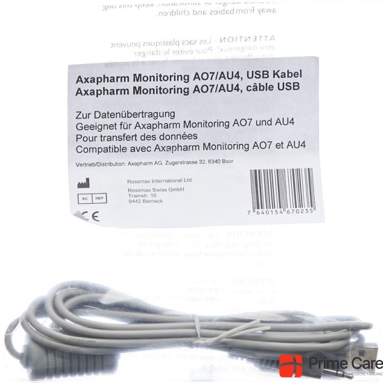 Axapharm AO7 / AU4 USB cable