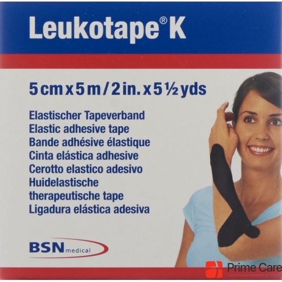 Leukotape K paving binder 5mx5cm black