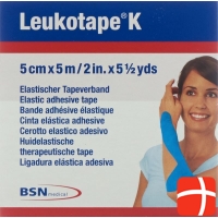 Leukotape K paving binder 5mx5cm light blue