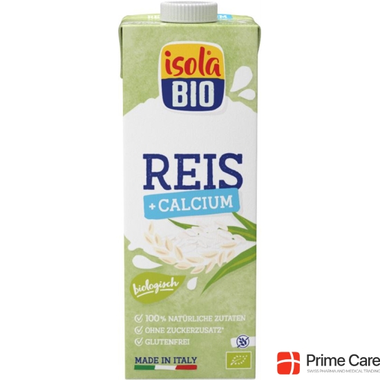 Isola Bio rice drink with calcium tetra 1 lt