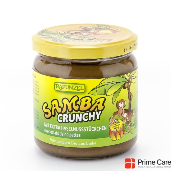 Rapunzel Samba spread Crunchy glass 375 g