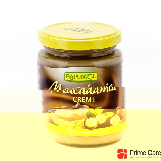 Rapunzel Cream Macadamia glass 250 g