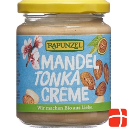 Rapunzel Cream Almond Tonka glass 250 g