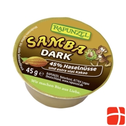 Rapunzel Samba hazelnut spread dark 45 g