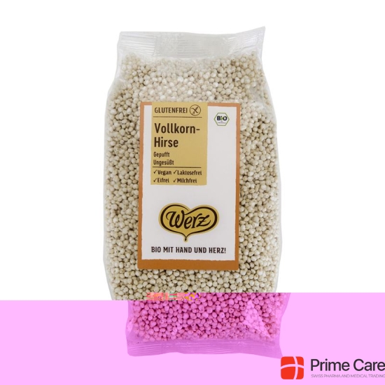 gluten-free puffed millet Werz wholemeal Btl 125 g