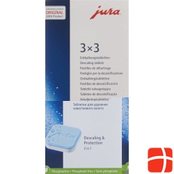 Jura Entkalkungstabletten pack for 3 Entkalkungen