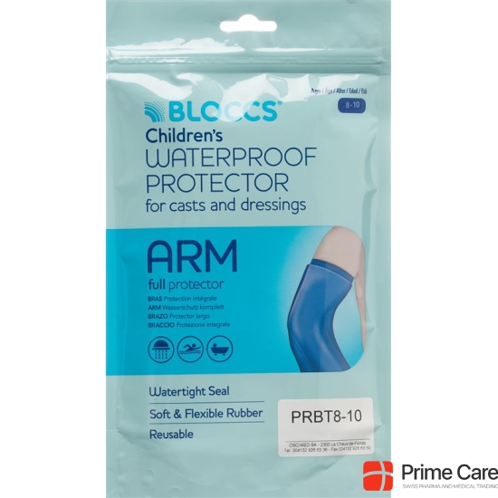 Bloccs bath and shower water protection for the arm 20-33 / 53cm child