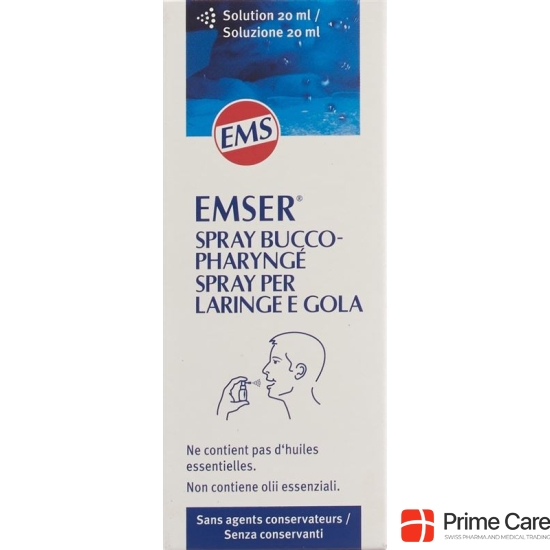 Emser neck and throat spray 20 ml