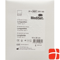 Mediset IVF longuettes Type 17 10x20cm 12 fold sterile 25 x 2 pcs