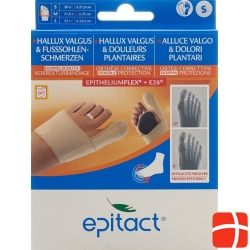 Epitact flexible double protective bandage correction hallux valgus TAG S 20-21.5cm right