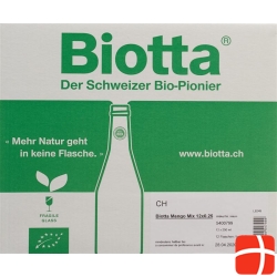 Biotta Mango Mix Organic 12 bottles 250 ml