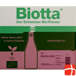 Biotta Vita 7 Organic 12 x 250 ml