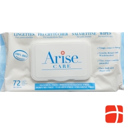 Arise Swiss Baby Care Wipes Body & Face 72 pcs