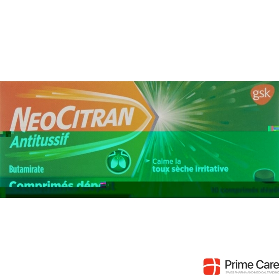 NeoCitran cough suppressants Depottabl 50 mg 10 pcs