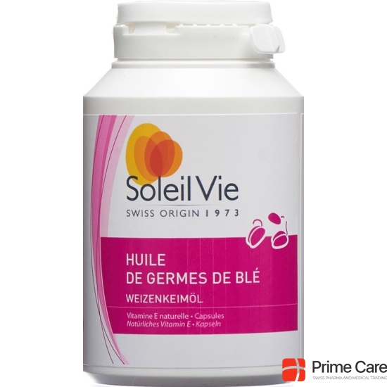 Soleil Vie wheat germ oil 700 mg Kaps 90 pcs