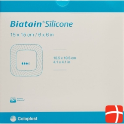 Biatain Silicone Foam Dressing 15x15cm self-adhesive 5 pcs