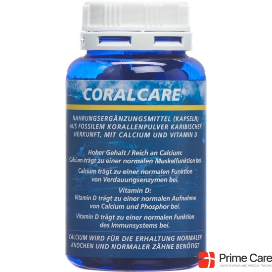 Coral Care Caribbean origin with vitamin D3 Cape 1000 mg Ds 120 pcs