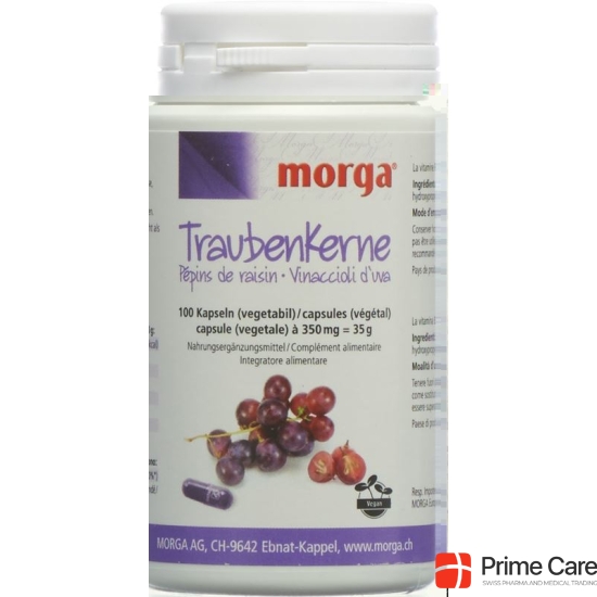 Morga grape seeds Vegicaps 100 pcs