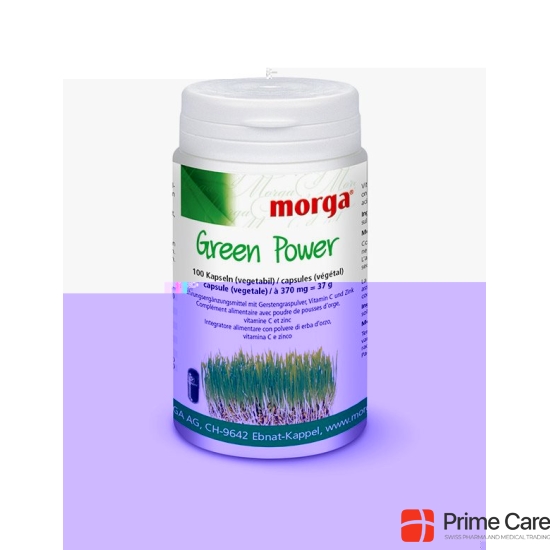 Morga Green Power Vegicaps 100 pcs