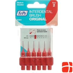 TePe Interdental Brush 0.5mm red Blist 6 pcs