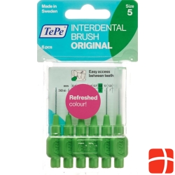 TePe Interdental Brush 0.8mm green Blist 6 pcs