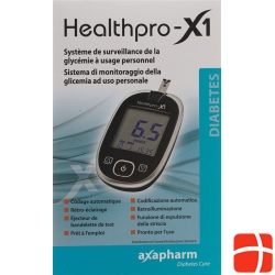 Healthpro-X1 Axapharm blood glucose meter