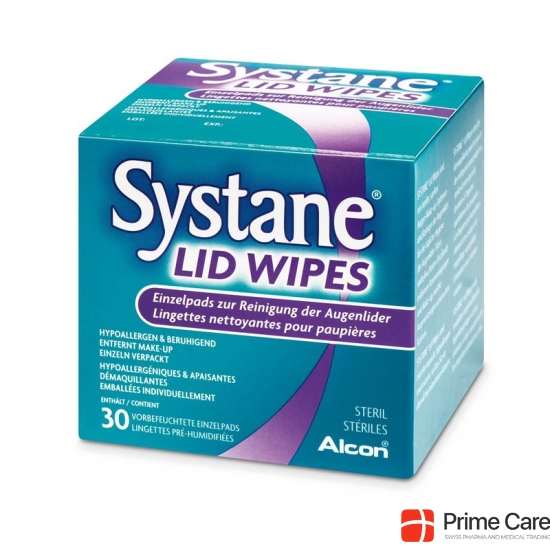 Systane lid Wipes 30 pcs