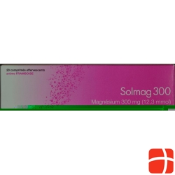 Solmag 300 Brausetabl raspberry flavor Ds 20 pcs