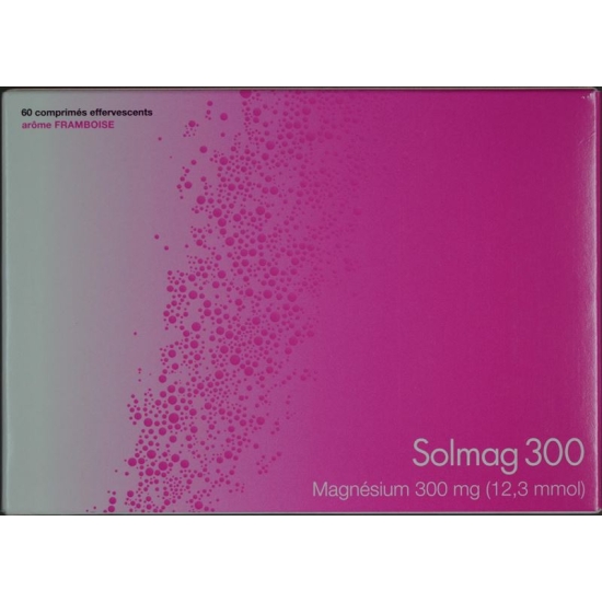 Solmag 300 Brausetabl raspberry flavor Ds 60 pcs