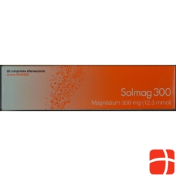 Solmag 300 Brausetabl orange flavor Ds 20 pcs