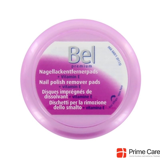 Bel nail polish remover pads 30 pcs