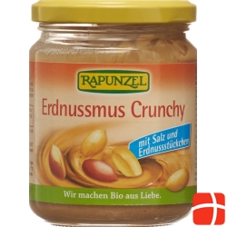 Tangled Erdnussmus Crunchy salt with 250 g