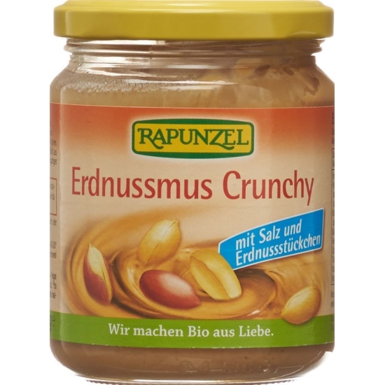 Tangled Erdnussmus Crunchy salt with 250 g