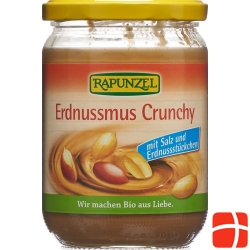 Rapunzel Crunchy Peanut Butter with salt 500g