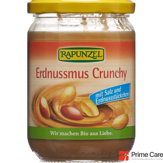 Rapunzel Crunchy Peanut Butter with salt 500g