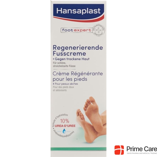 Hansaplast Regenerating Fusscreme 10% Urea 100 ml