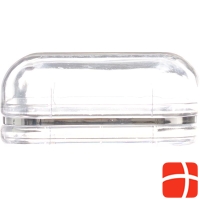 Herba soapbox transparent with silver edge