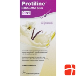 Protiline Silhouette Plus Plv vanilla 10 x 26 g