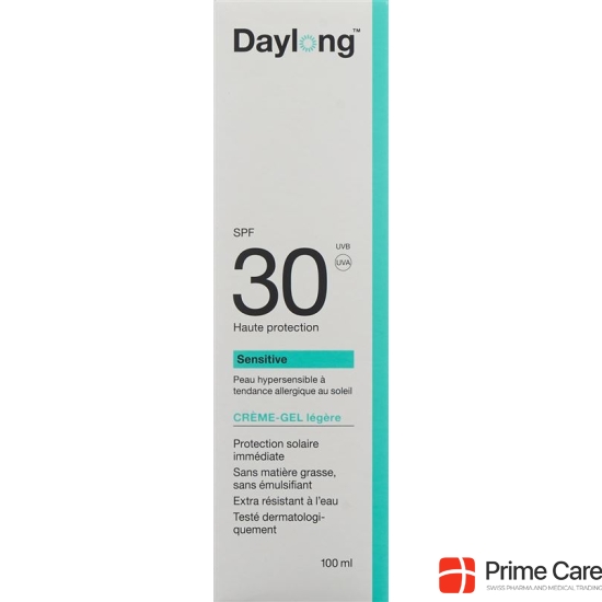 Daylong Sensitive Gel cream SPF30 Tb 100 ml