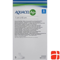 AQUACEL Ag + tamponade 1x45cm 5 pcs