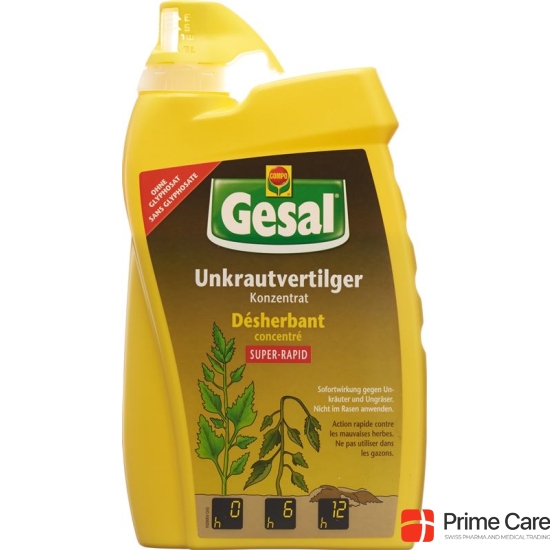 Gesal weed killer SUPER-RAPID concentrate 800 ml