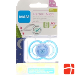 MAM Perfect Night pacifier silicone 6-16 months