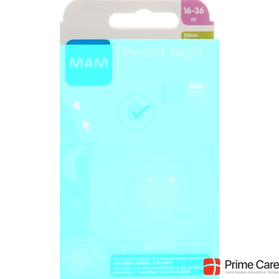 MAM Perfect Night soother silicone 16-36 months