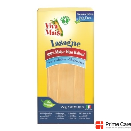 Probios corn rice lasagna Bio 250 g