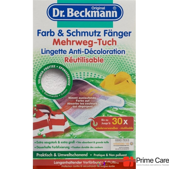 Dr Beckmann color and strainer reusable cloth