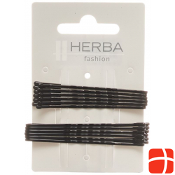 Herba terminal 6 + 6.5cm black 12 pcs