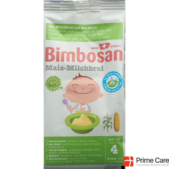 Bimbosan Corn organic milk porridge 280 g