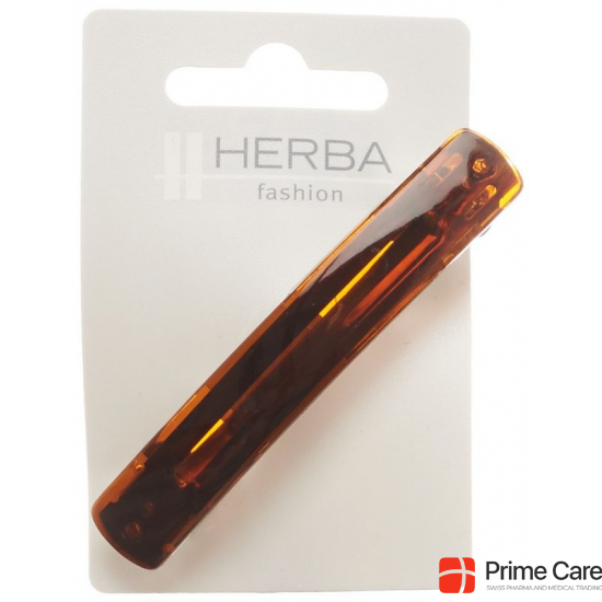 Herba Barrette 8.5cm Havana