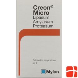 Creon micro micropellets Glasfl 20 g