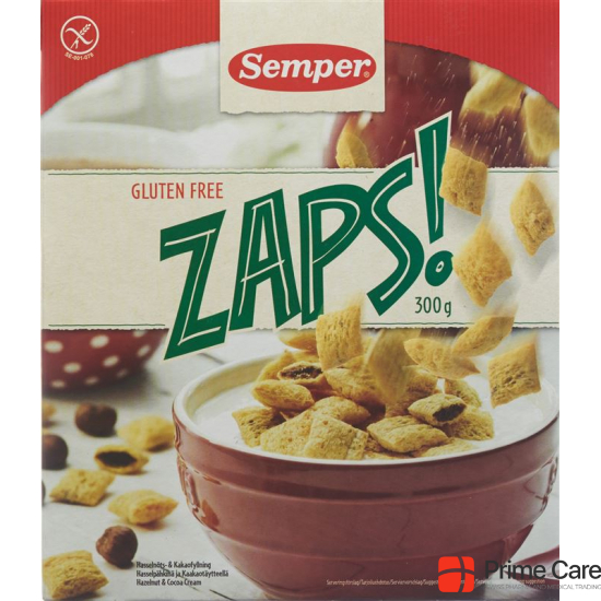 Semper Zaps cereal squares gluten free 300 g